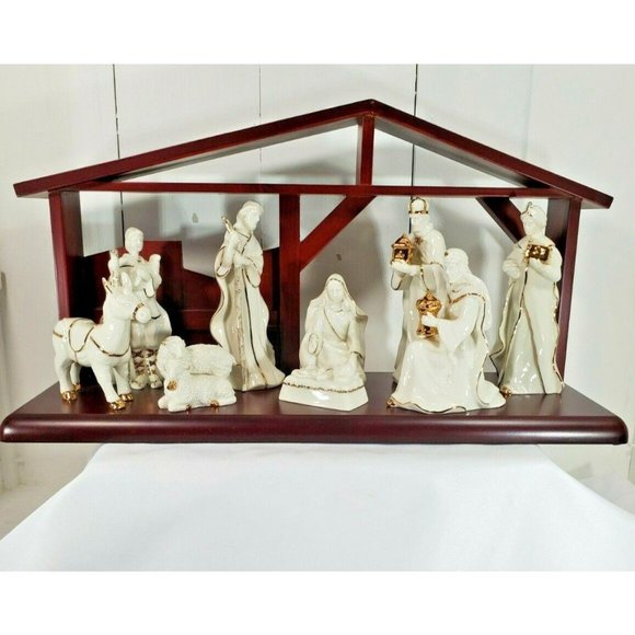 Mikasa Holiday Mikasa Holiday Excellance Fine Porcelain 24kt Gold